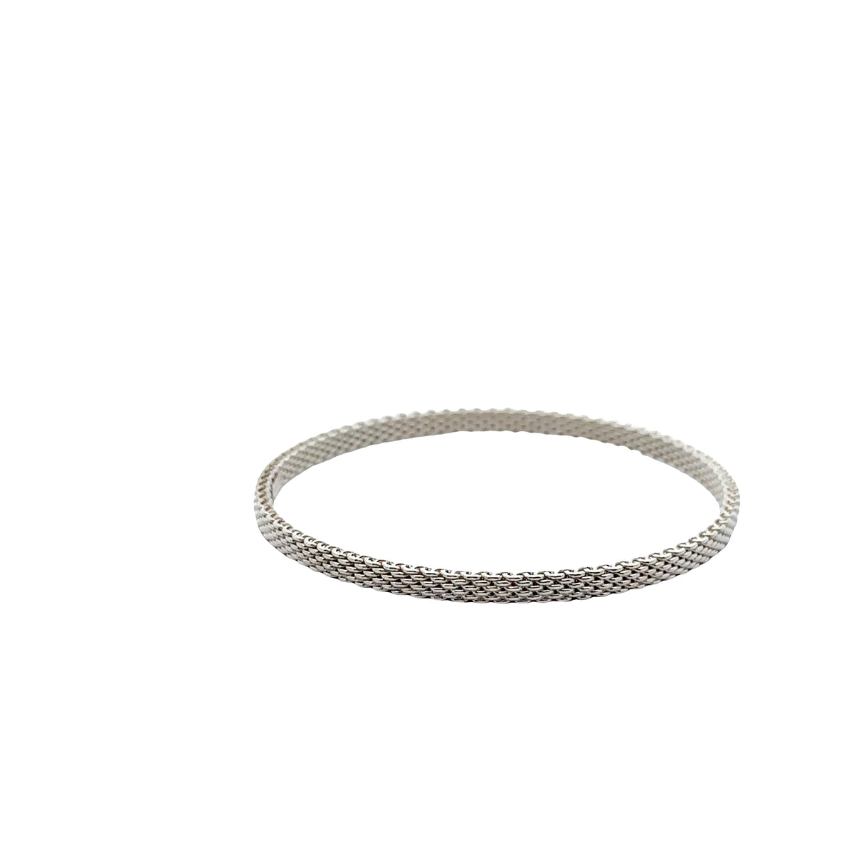 Pre-Owned Tiffany & Co. Narrow Somerset Mesh Bracelet