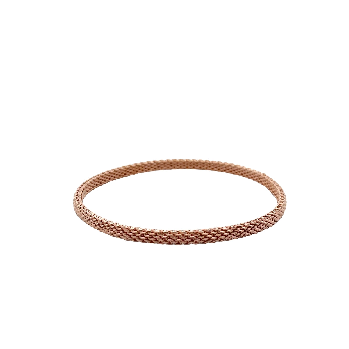Pre-Owned Tiffany & Co. Narrow Somerset Mesh Bangle Bracelet