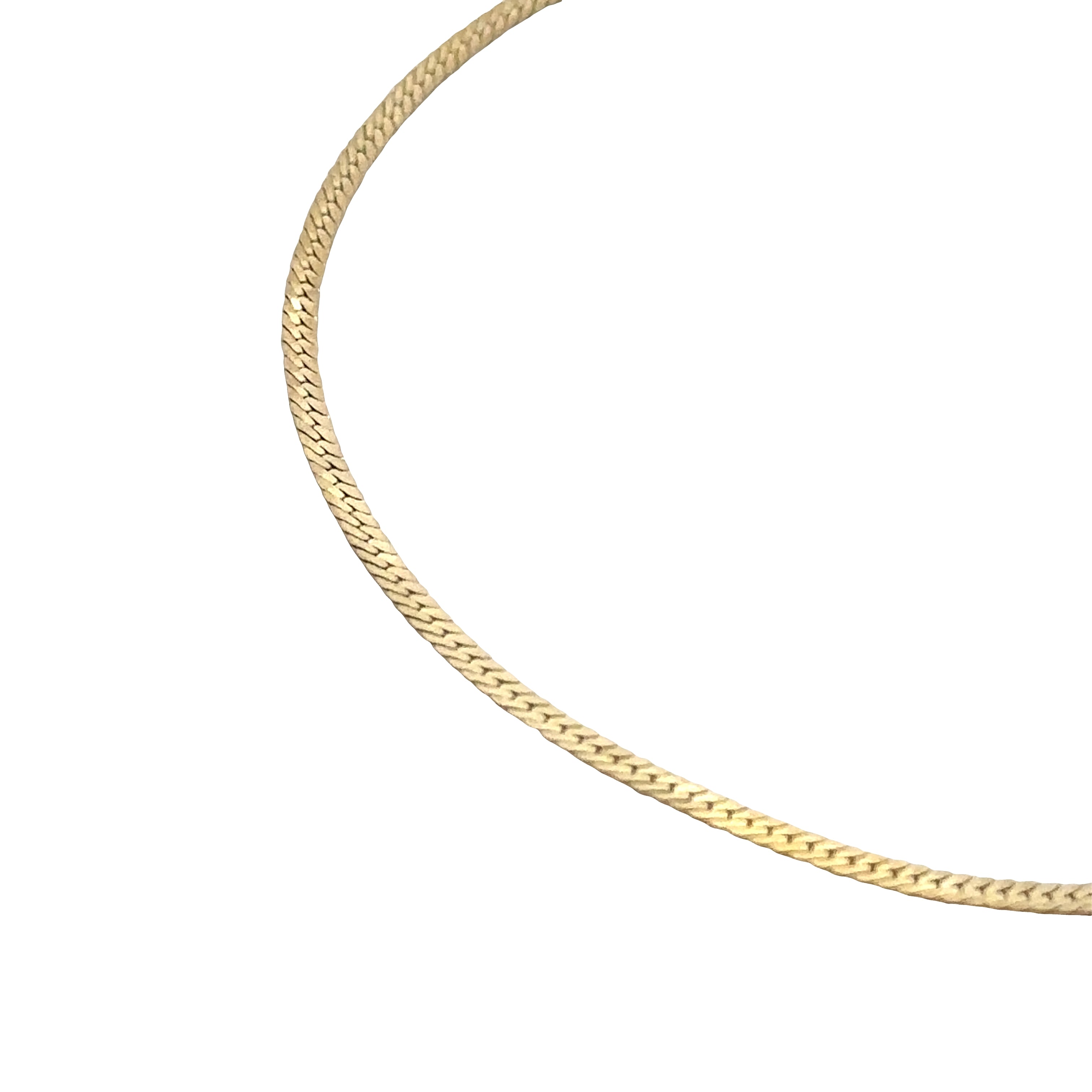 Pre-Owned Herringbone Chain Bracelet