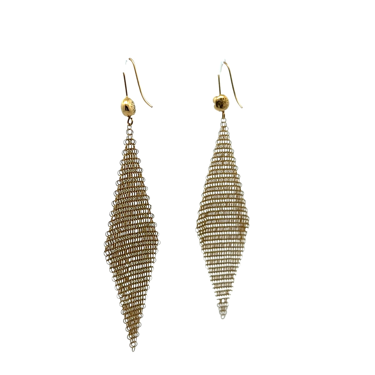 Pre-Owned Tiffany & Co. Elsa Peretti Mesh Drop Earrings