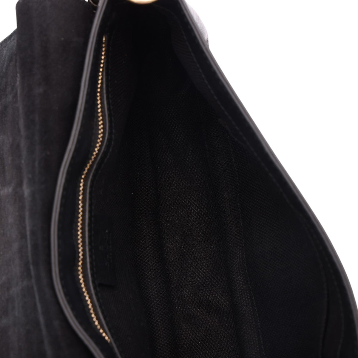 Pre-Owned Gucci Soho Patent Tassel Chain Flap Bag