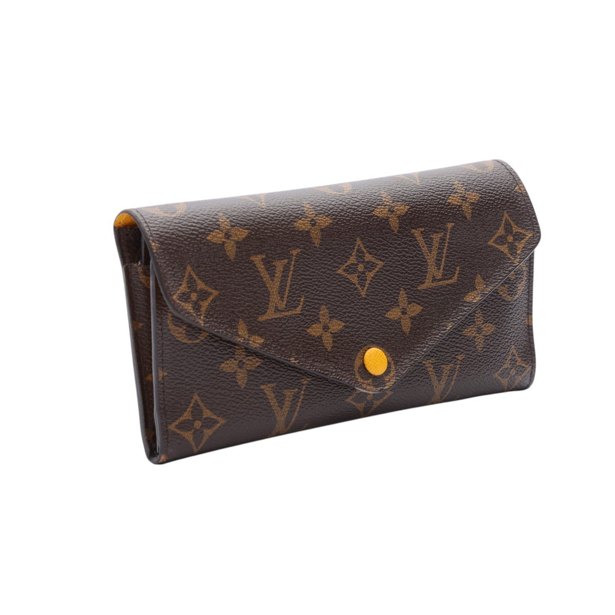 Pre-Owned Louis Vuitton Monogram Yellow Josephine Wallet