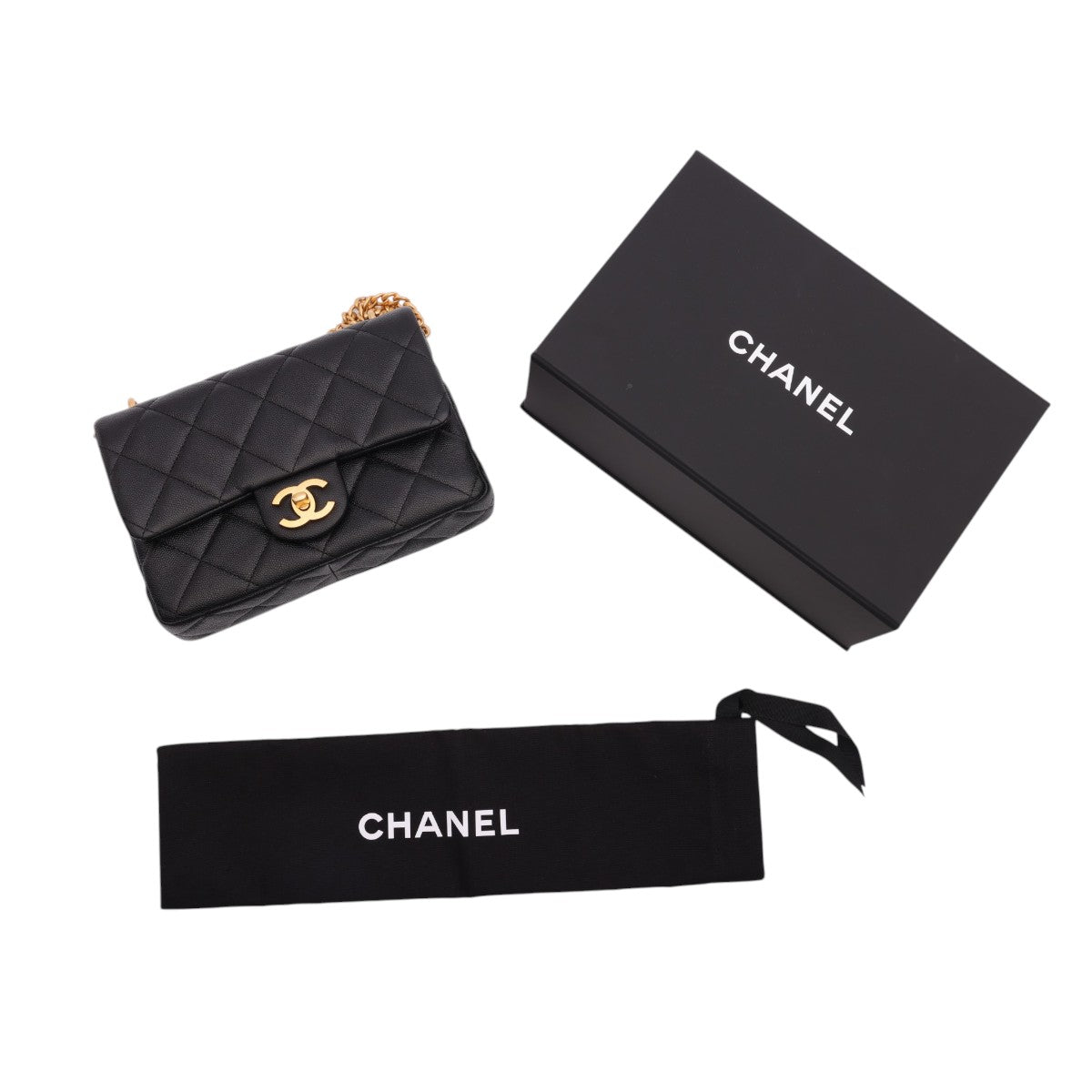 Pre-Owned Chanel Mini CC Square Flap Bag