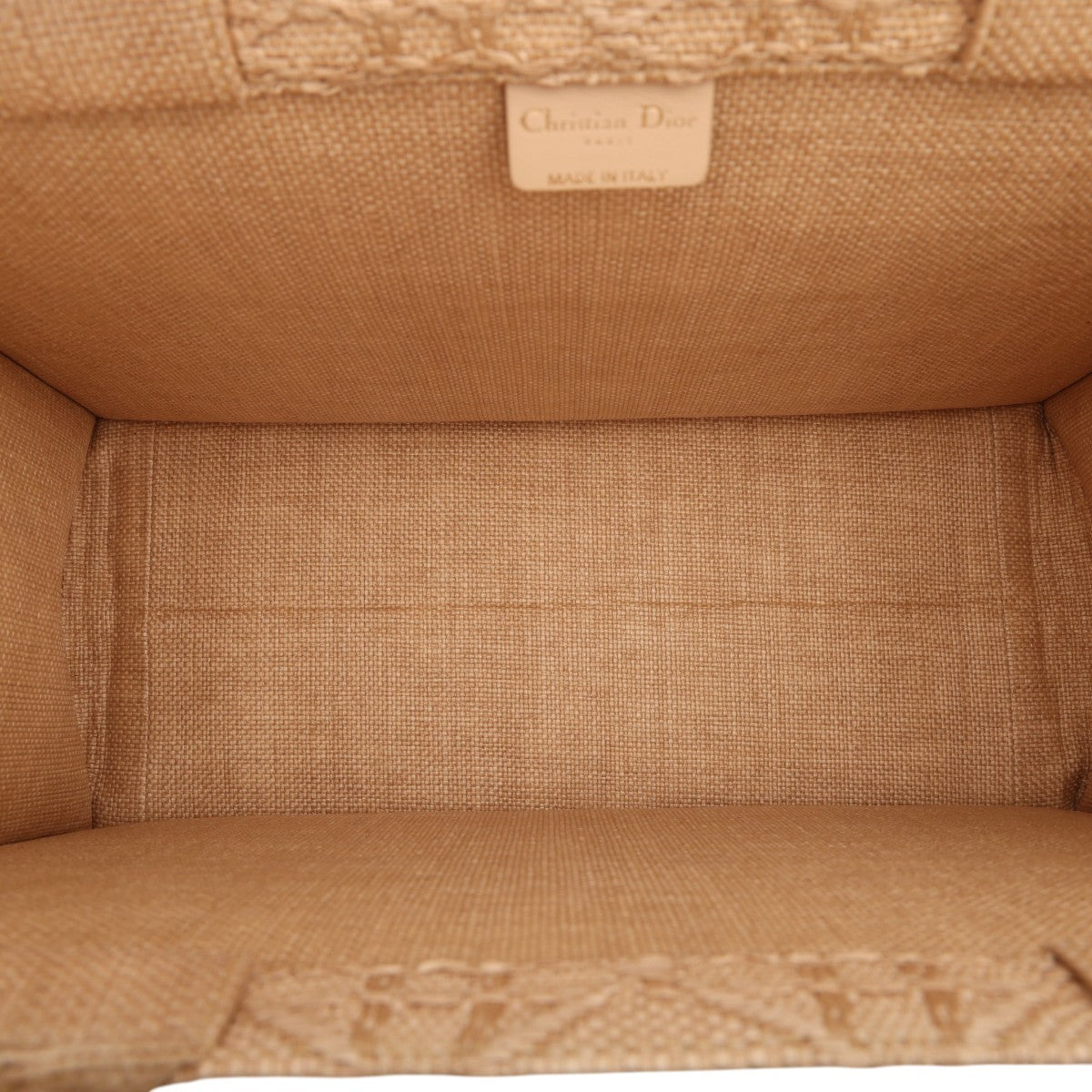 Pre-Owned Dior Medium Raffia Book Tote