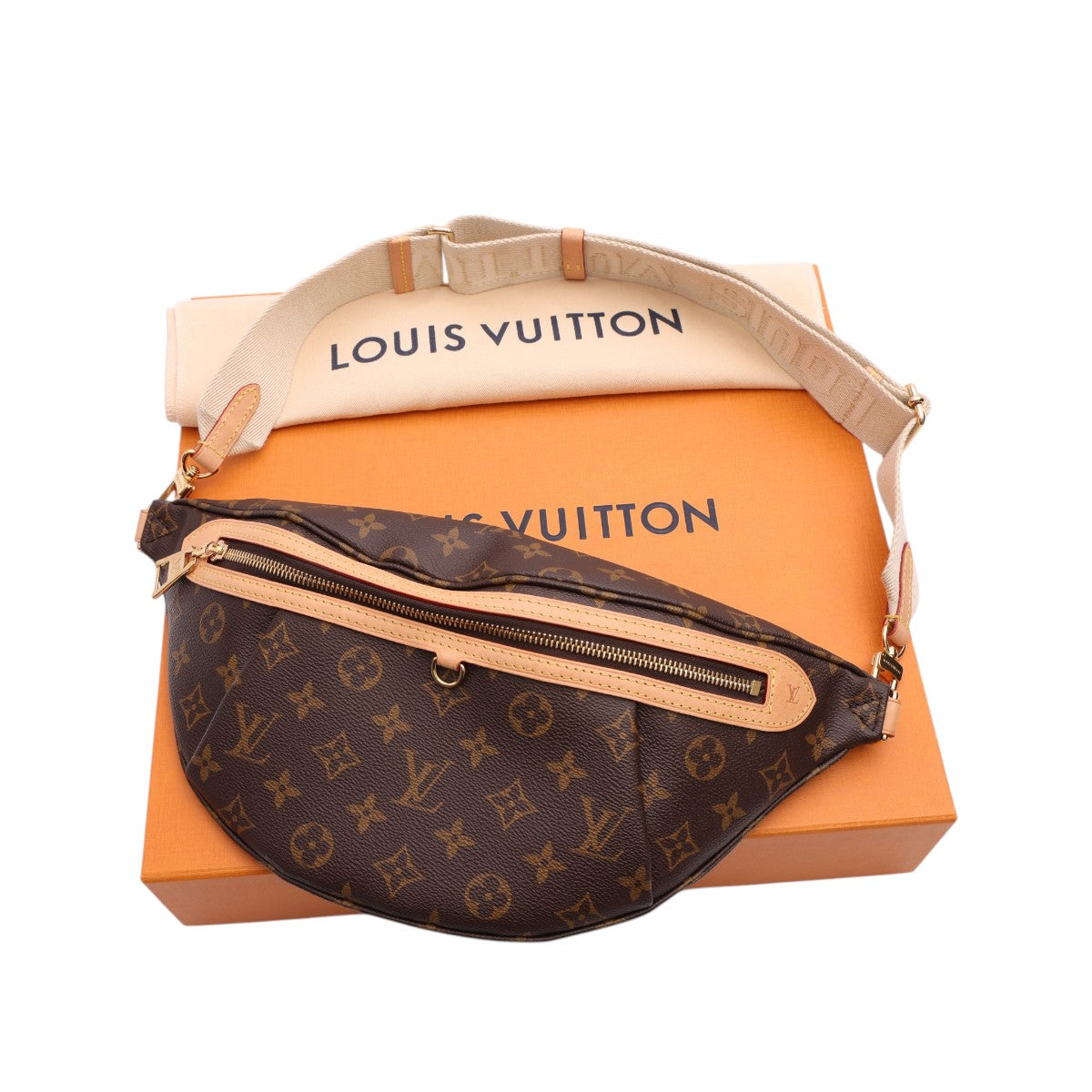 Pre-Owned Louis Vuitton Monogram High Rise Bumbag
