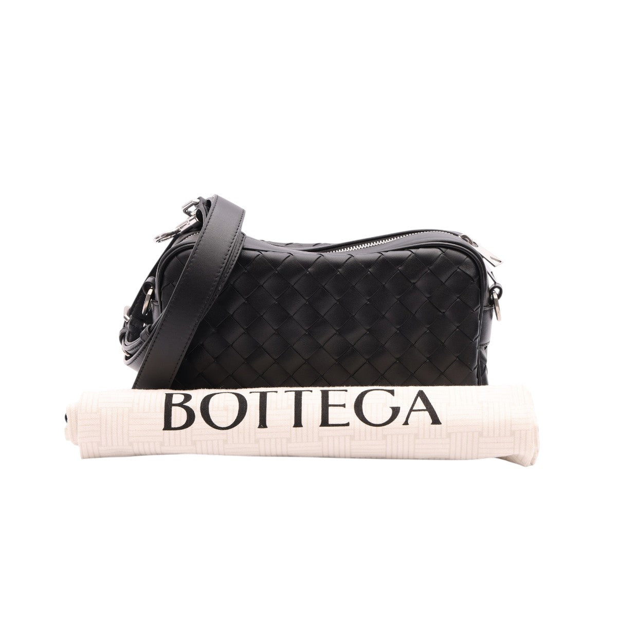 Pre-Owned Bottega Veneta Small Intrecciato Camera Bag