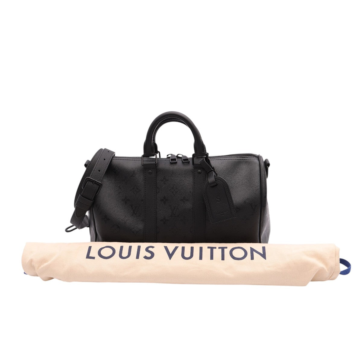 Pre-Owned Louis Vuitton Monogram Midnight Keepall Bandouliere 35
