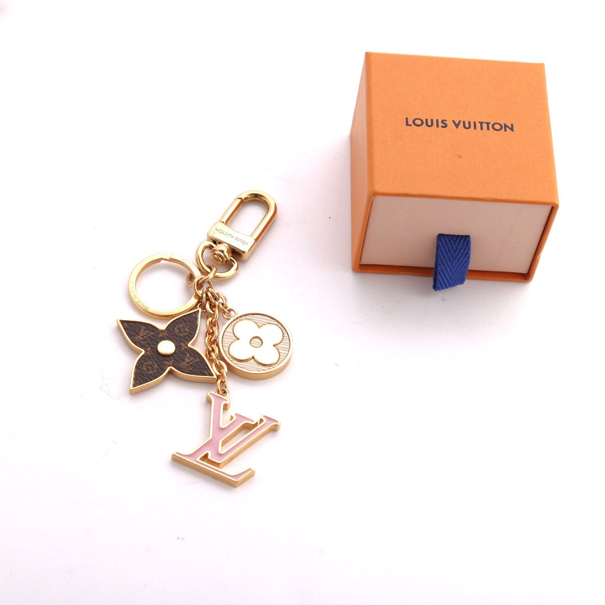 Pre-Owned Louis Vuitton Spring Street Bag Charm And Key Holder