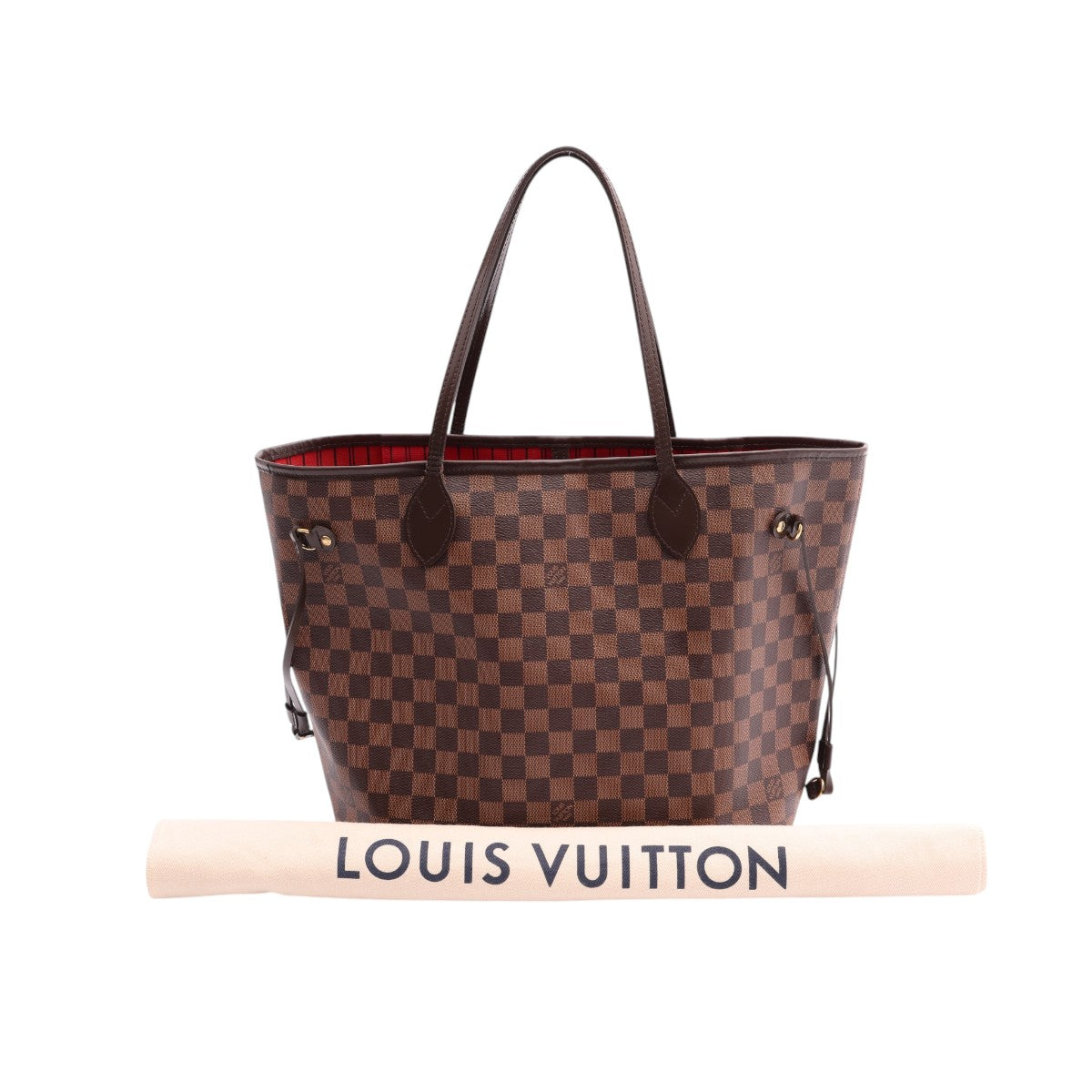 Pre-Owned Louis Vuitton Damier Ebene Neverfull MM
