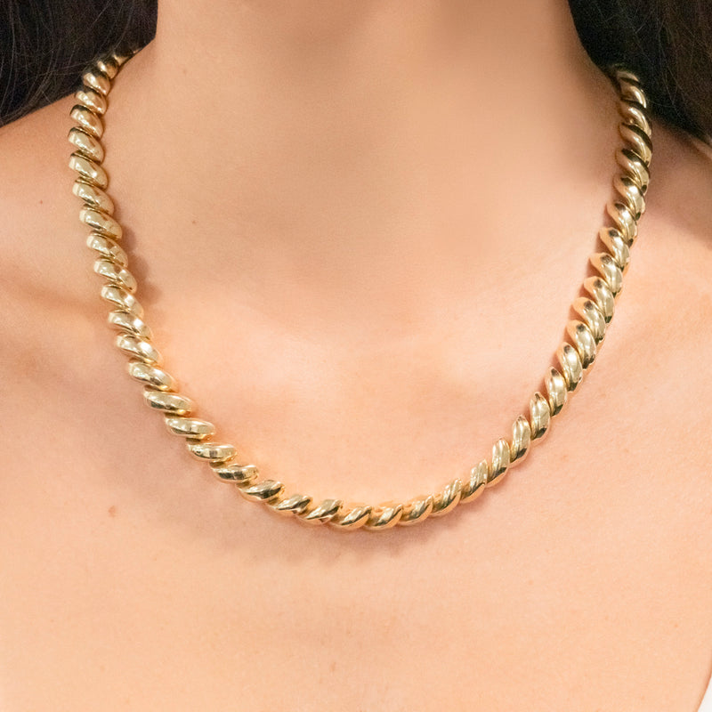 Pre-Owned San Marco Link Necklace