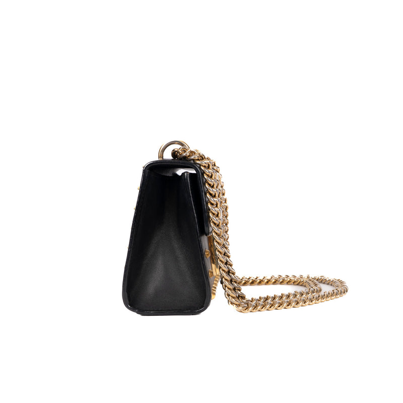 Pre-Owned Gucci Faux Pearl Small Padlock