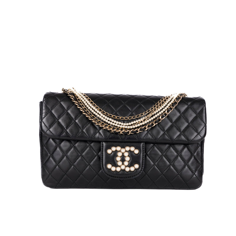 CHANEL広夢様 Pre-Owned Chanel Pearl Westminster Medium Flap Bag | STORE 5a