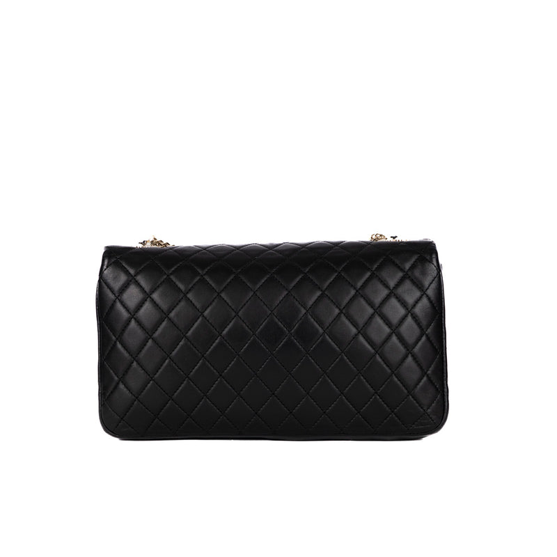 CHANEL広夢様 Chanel Lambskin Pearl Obsession Accordion Flap Bag | Vivrelle
