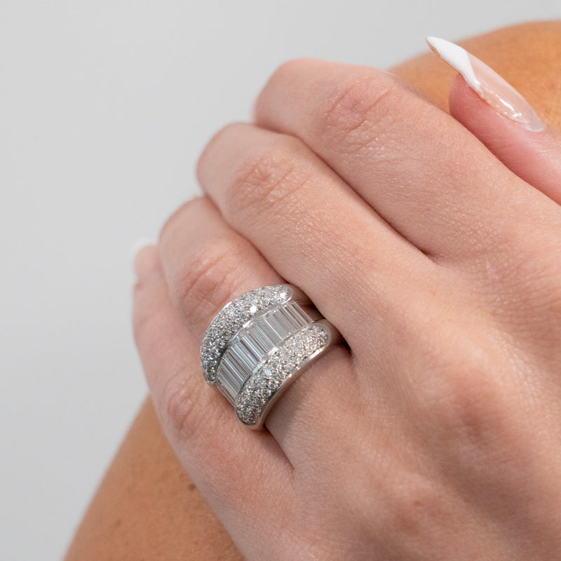 Pre-Owned Diamond Cocktail Ring