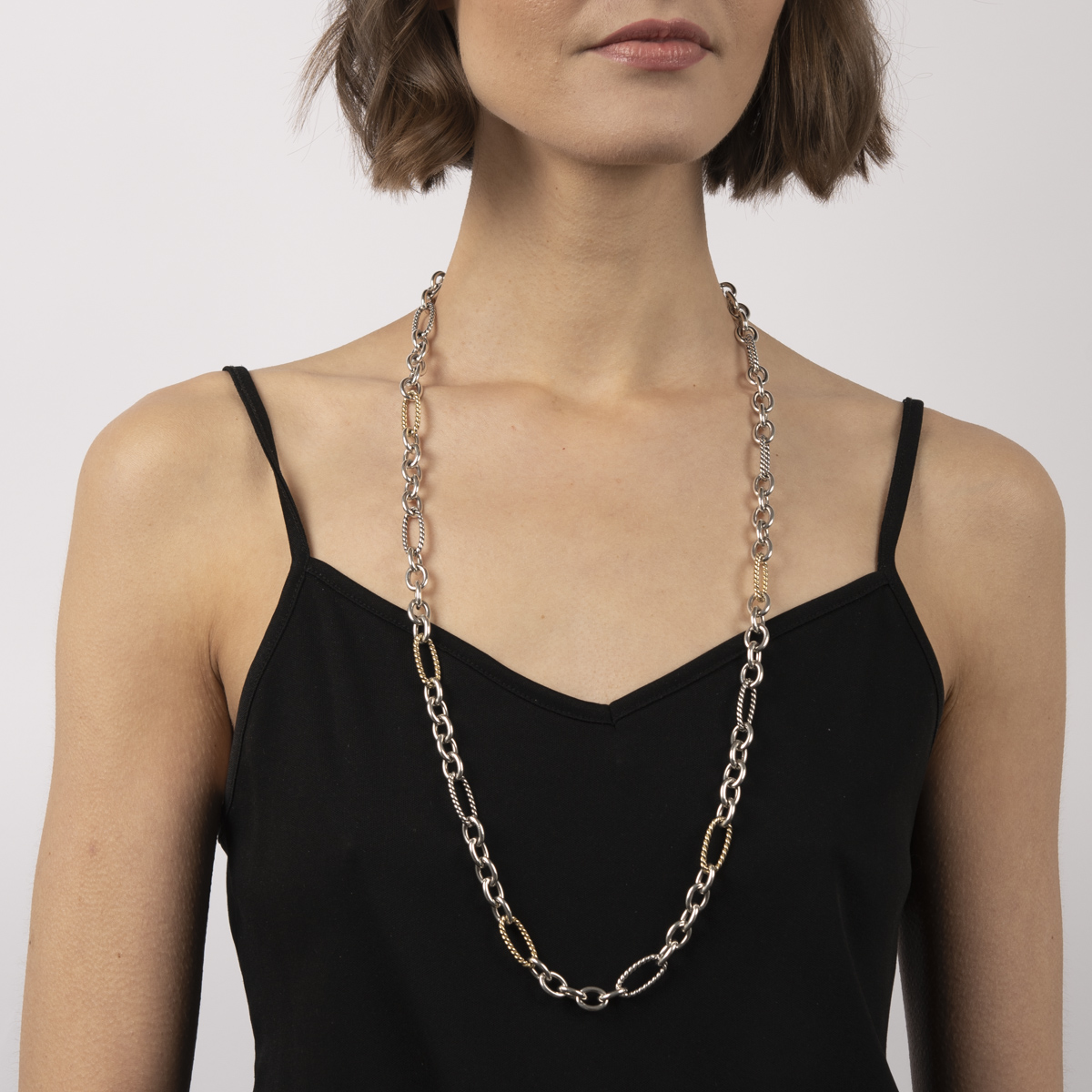 Pre-Owned David Yurman Figaro Chain