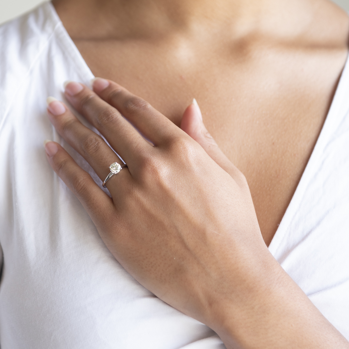 Pre-Owned Diamond Solitaire Engagement Ring