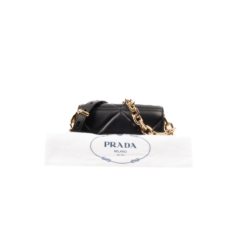 Pre-Owned Prada Quilted Shoulder Bag