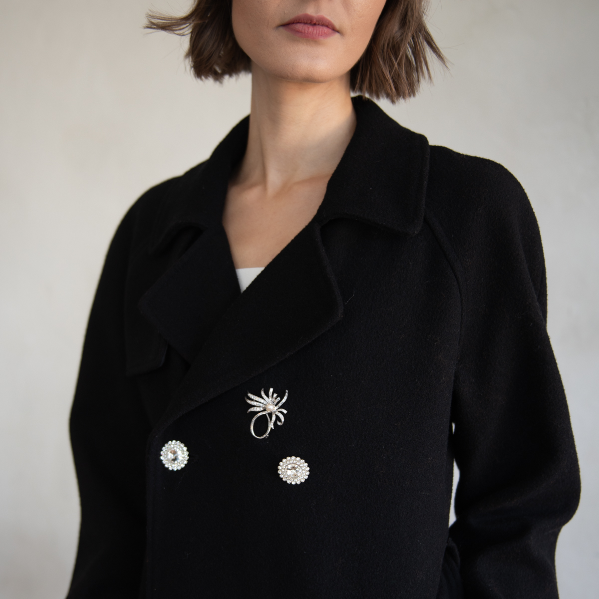 Pre-Owned Pearl and Diamond Brooch