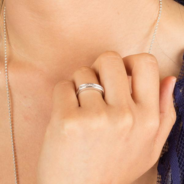 Pre-Owned Channel Set Diamond Band