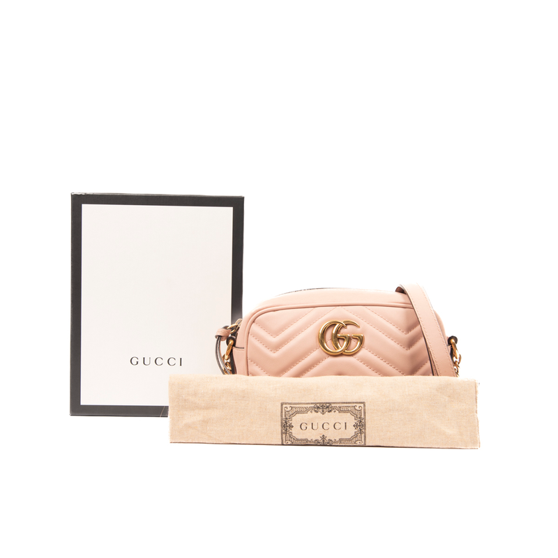 Pre-Owned Gucci GG Marmont Mini Shoulder Bag