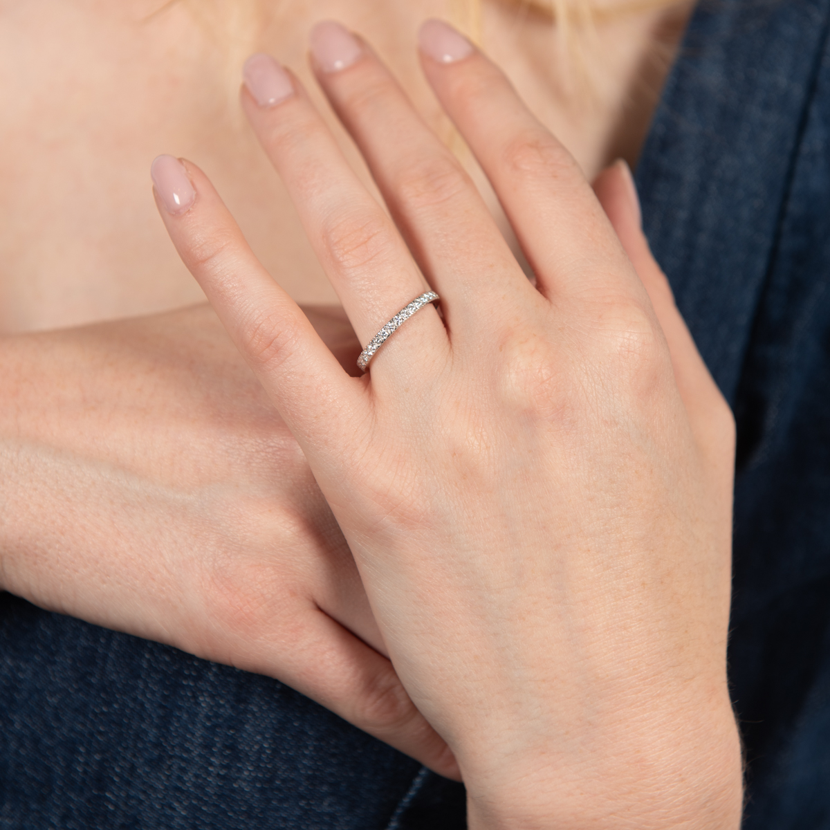 Pre-Owned Tiffany & Co. Diamond Band