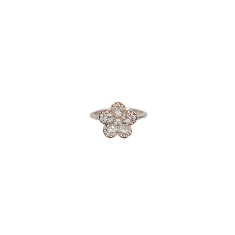 Pre-Owned Tiffany & Co. Diamond Flower Ring