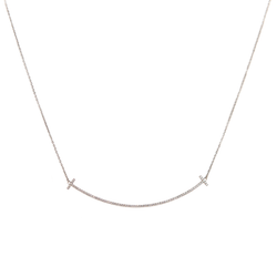 Tiffany T Smile Pendant in Yellow Gold, Small – FancyFairy
