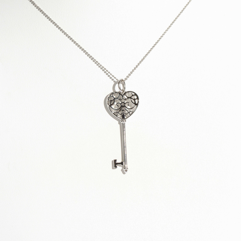 Pre-Owned Tiffany & Co. Diamond Enchant Key Pendant