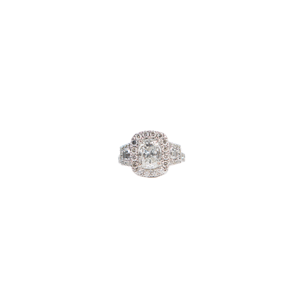 Pre-Owned Henri Daussi Engagement Ring