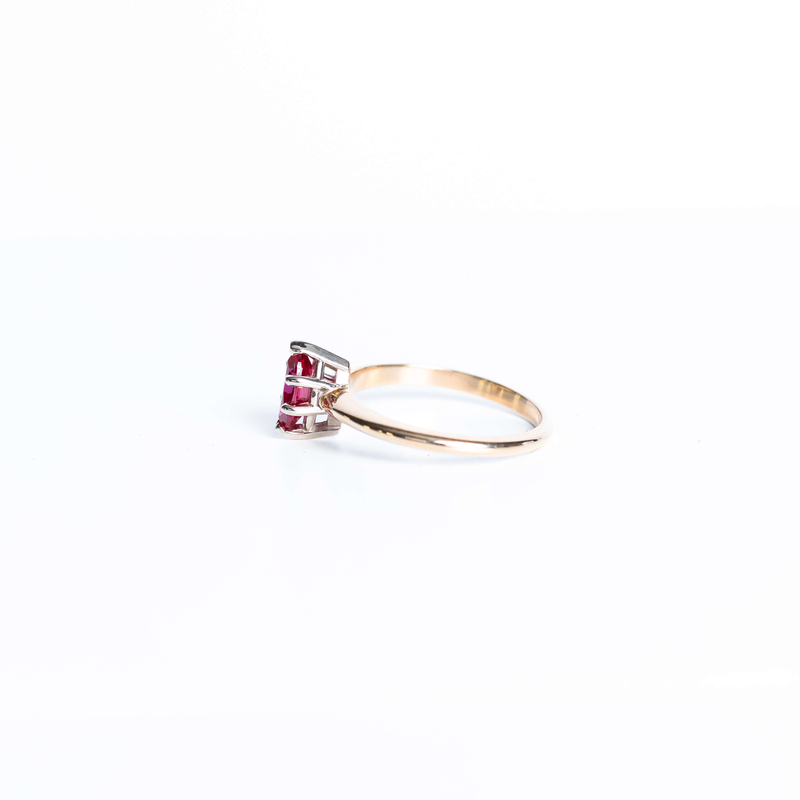 Pre-Owned Synthetic Ruby Ring