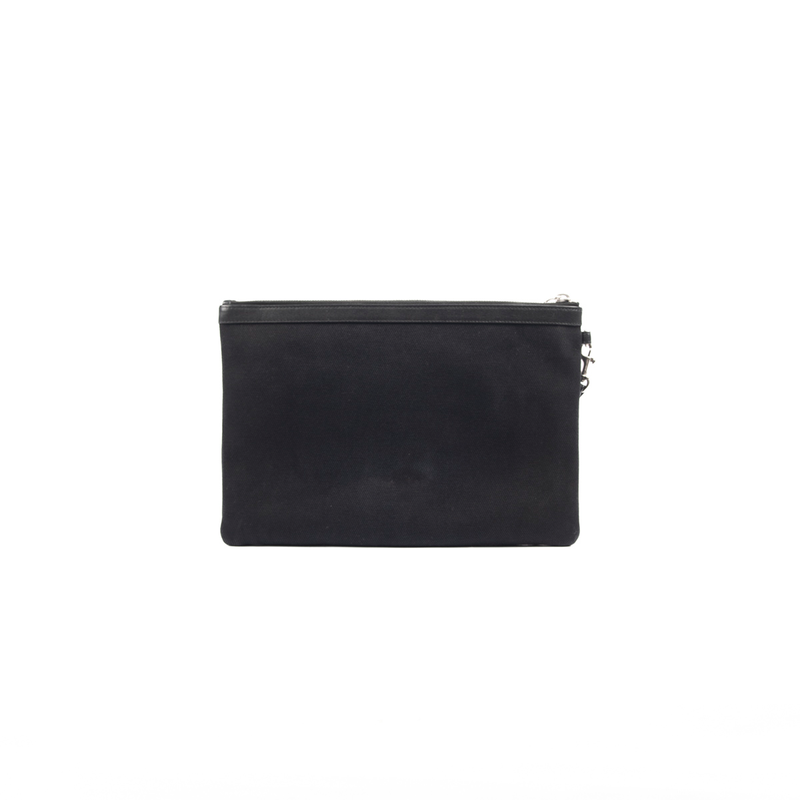 Pre-Owned Yves Saint Laurent Rive Gauche Zippered Pouch
