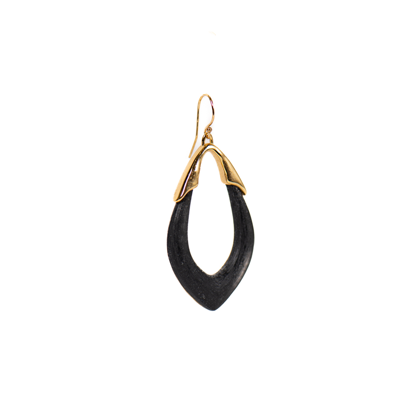 Pre-Owned Alexis Bittar Lucite Orbit Link Drop Earrings
