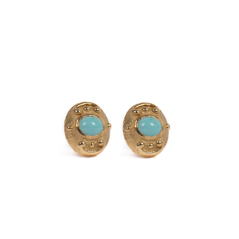 Pre-Owned Katy Briscoe Turquoise Earrings