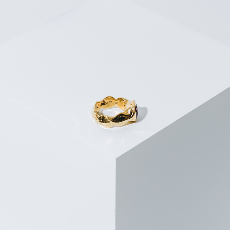 Pre-Owned Elizabeth Rand Garnet Ring