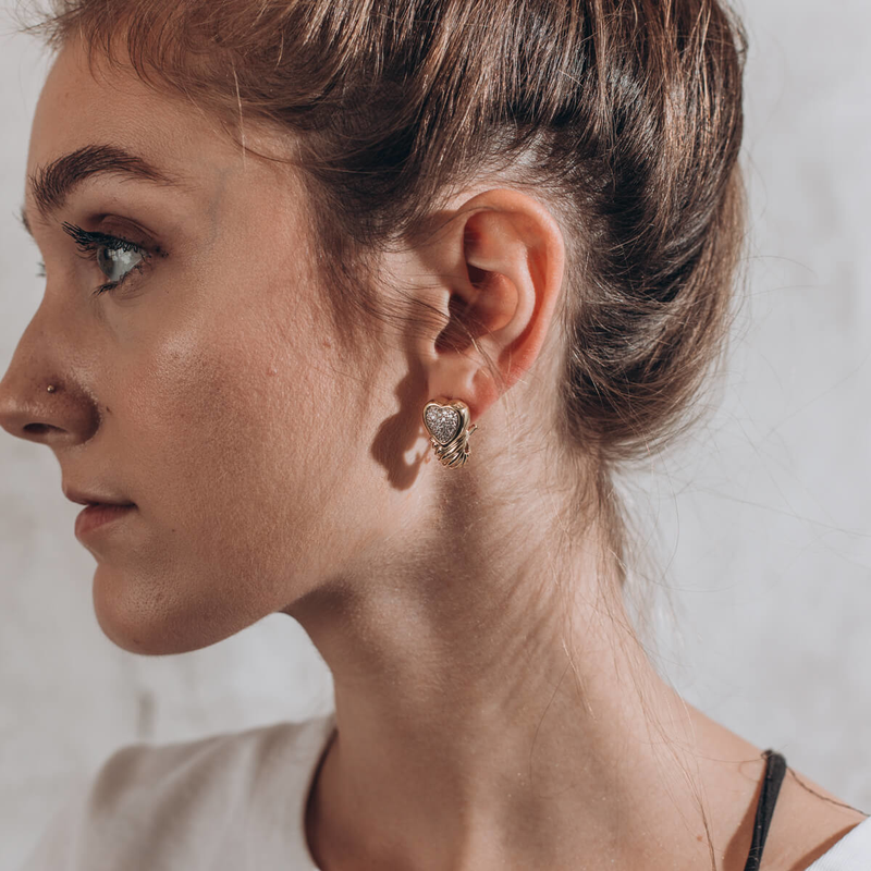 David yurman hot sale cable heart earrings