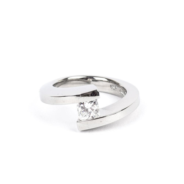 Pre-Owned Steven Kretchmer Diamond Engagement Ring