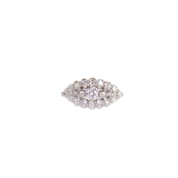 Pre-Owned Jabel Diamond Cluster Ring