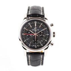 Pre-Owned Breitling Transocean Chronograph GMT Timepiece