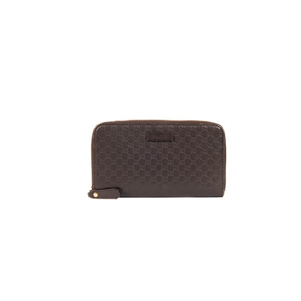 Pre-Owned Gucci Microguccissima Long Wallet