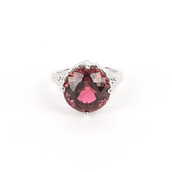 Pre-Owned Rubellite Tourmaline Ring