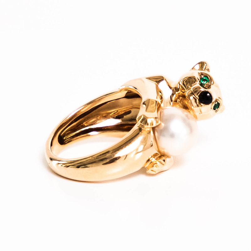 Pre-Owned Cartier Panther Ring