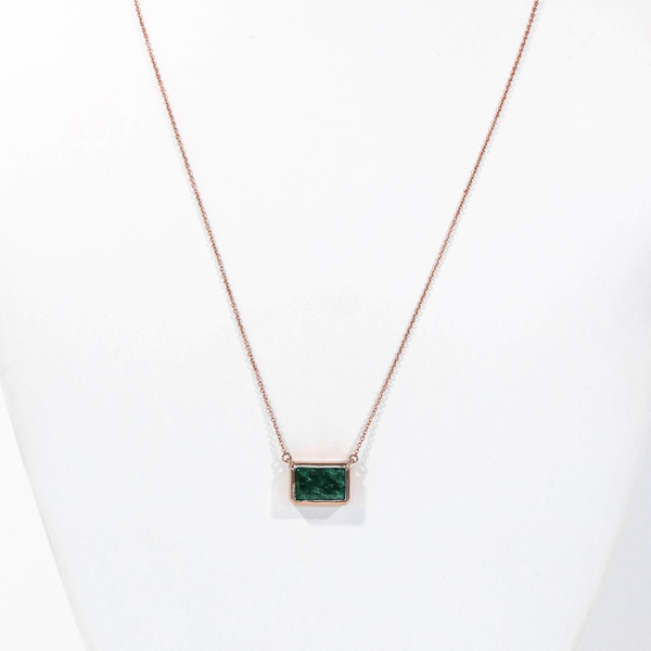 Pre-Owned Emerald Necklace