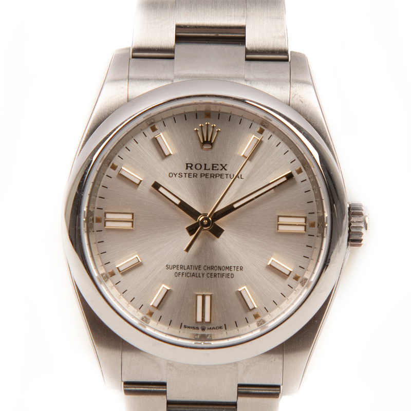 Pre-Owned Rolex Oyster Perpetual "Dominos" Watch
