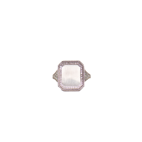 Pre-Owned Penny Preville Diamond Amulet Ring