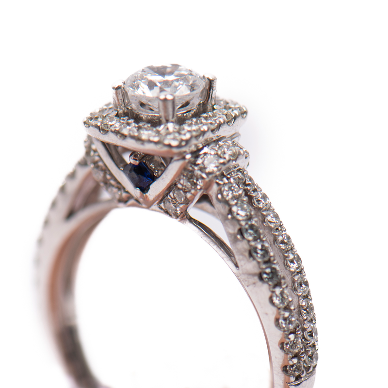 Pre-Owned Vera Wang Diamond Engagement Ring