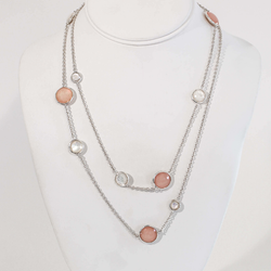Pre-Owned Ippolita Blush Mother of Pearl Wonderland Necklace