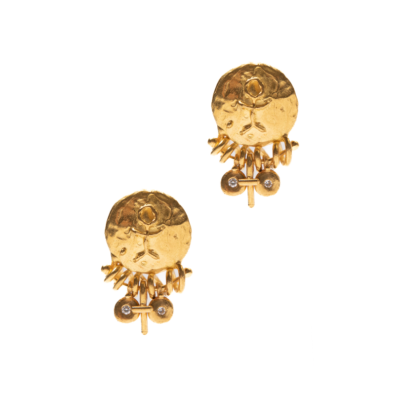 Pre-Owned Denise Roberge Statement Earrings