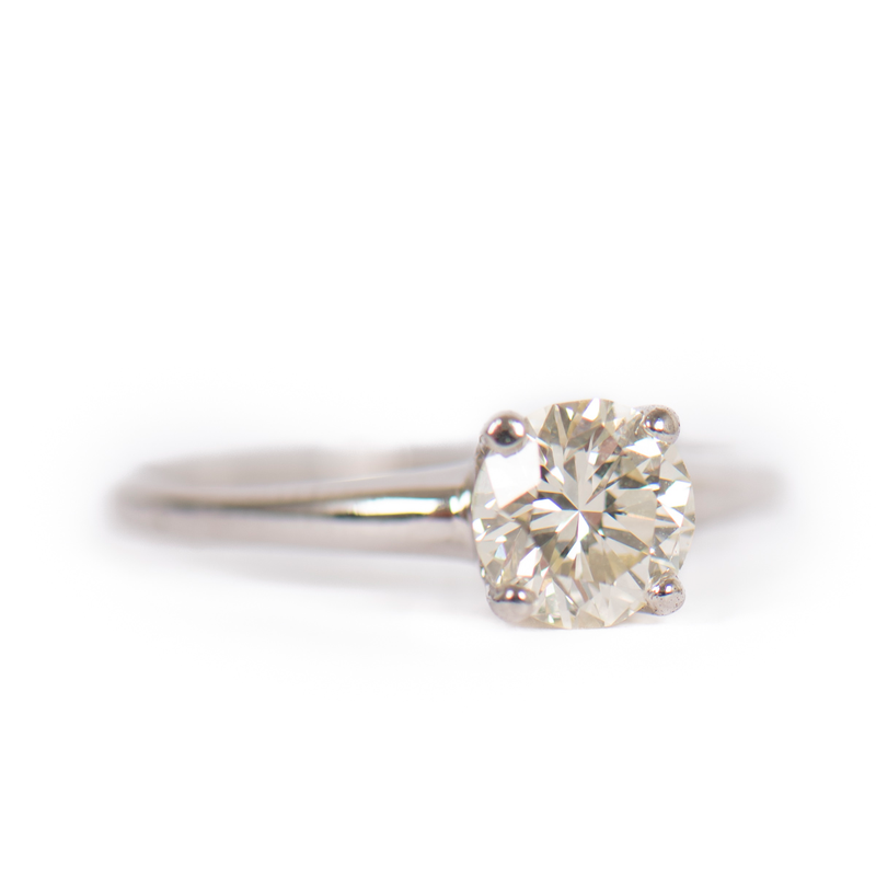 Pre-Owned Diamond Solitaire Engagement Ring