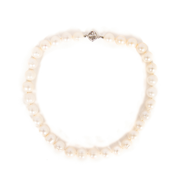 Pre-Owned White Pearl Strand