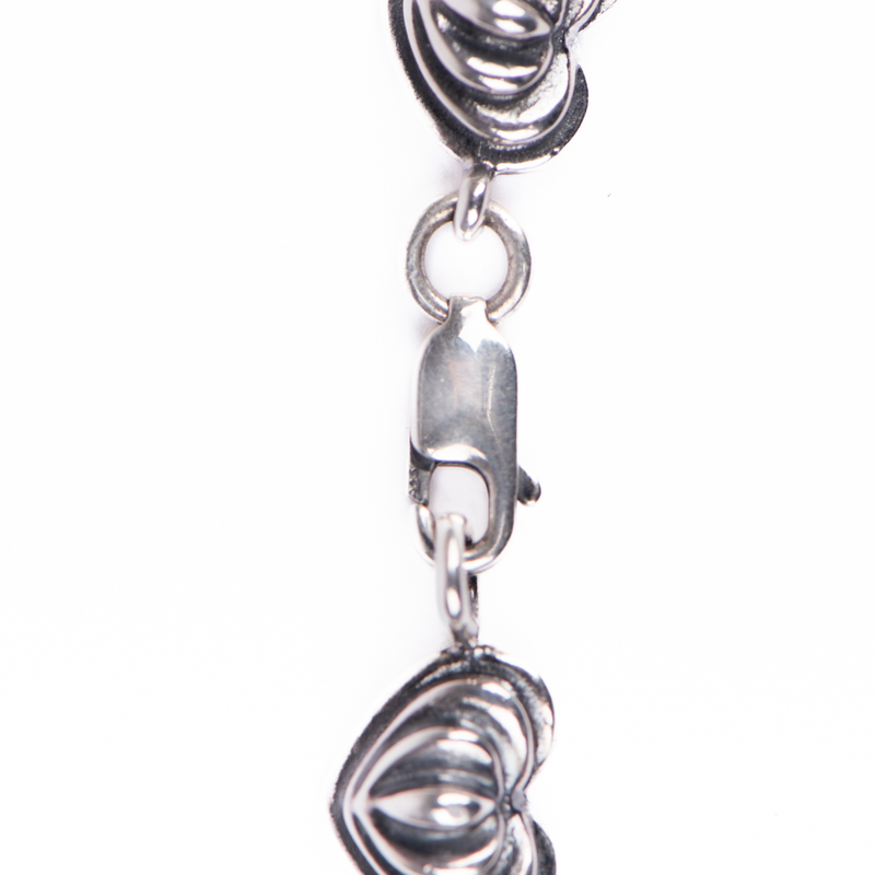 Lagos 2025 heart bracelet